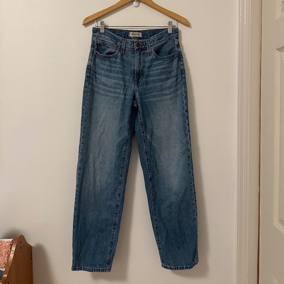 Madewell The Slouchy Boy Jean in 100% Cotton | Size 25 - Picture 1 of 11